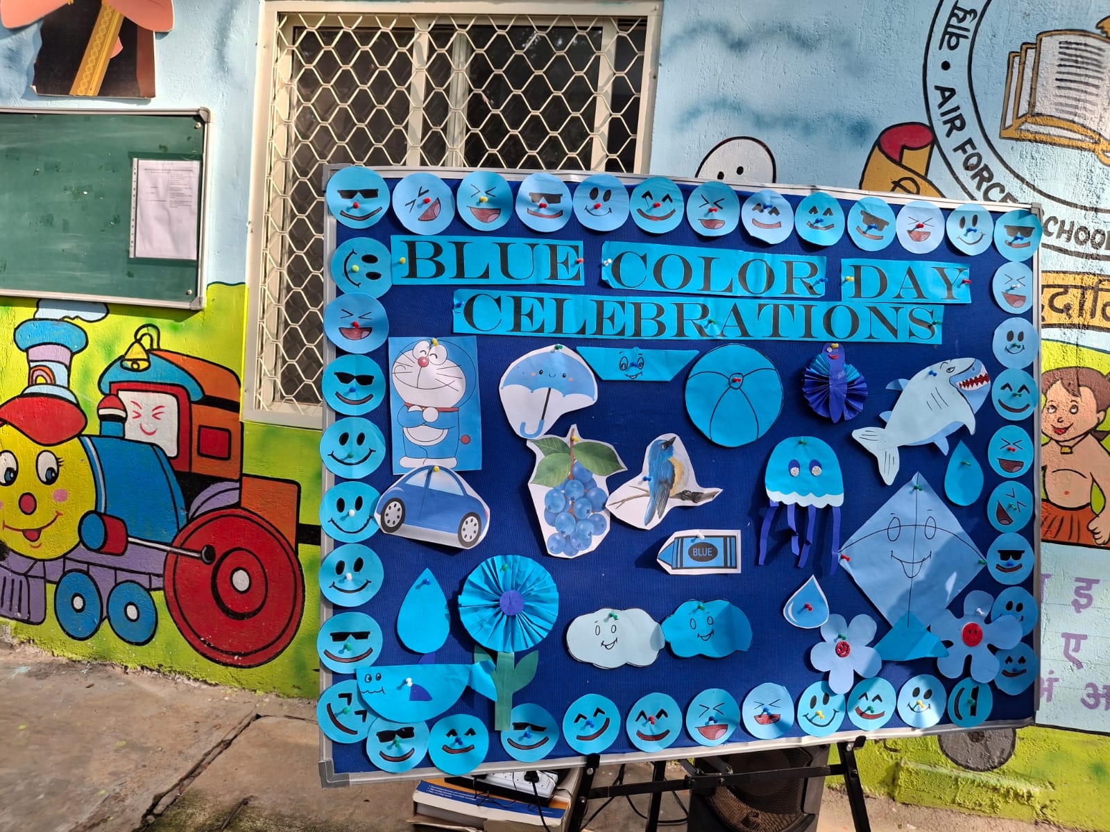 Blue Colour Day Celebration